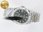 Rolex DateJust 31 278274 ARF 1:1 Best Edition 904L Steel Green Dial Stick Marker on SS Jubilee Bracelet ETA 2688 - Görsel 9