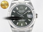 Rolex DateJust 31 278274 ARF 1:1 Best Edition 904L Steel Green Dial Stick Marker on SS Oyster Bracelet ETA 2688 - Görsel 4