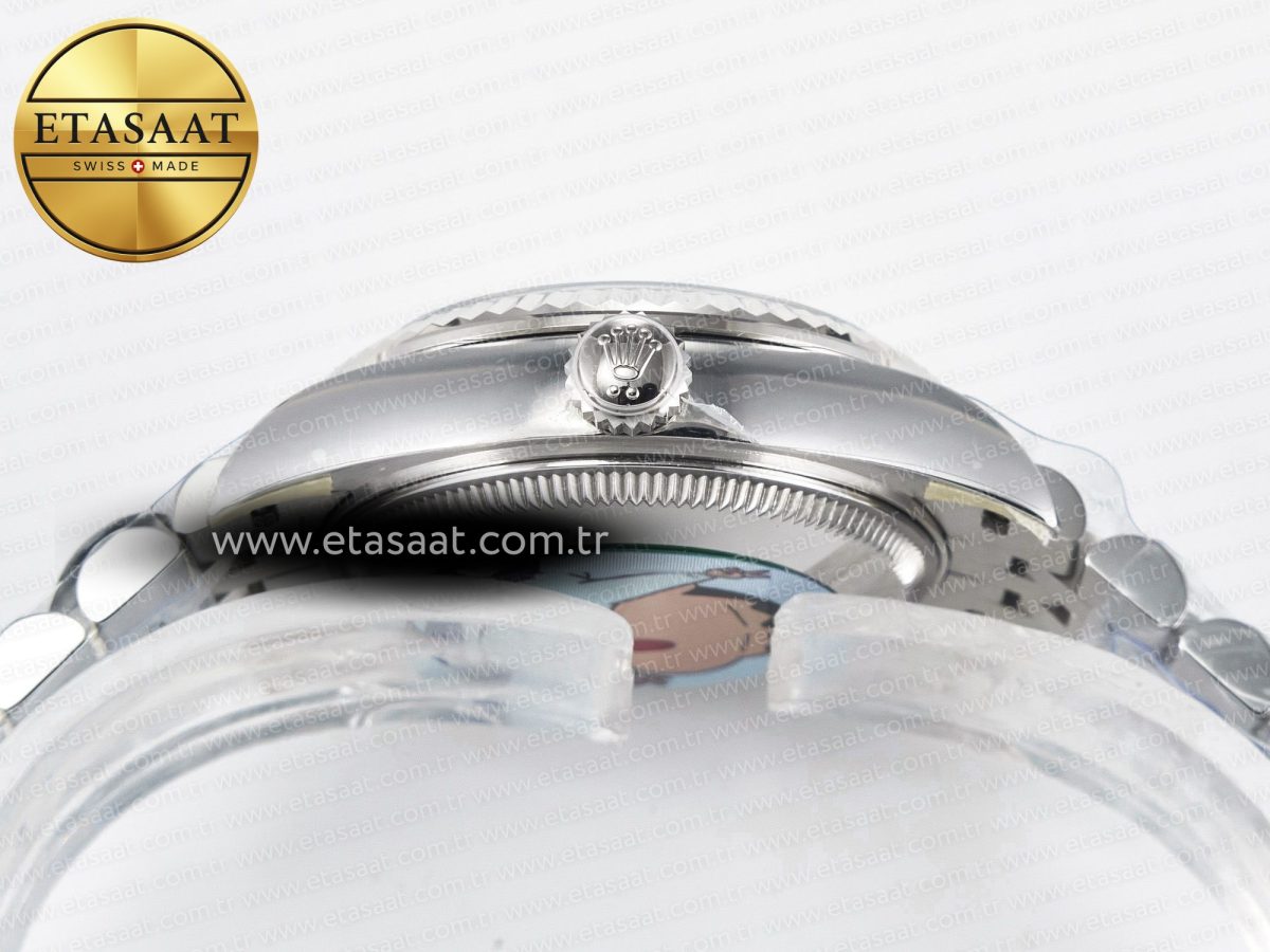 Rolex DateJust 31 278274 ARF 1:1 Best Edition 904L Steel Pink Dial Stick Marker on SS Jubilee Bracelet ETA 2688 - Görsel 15