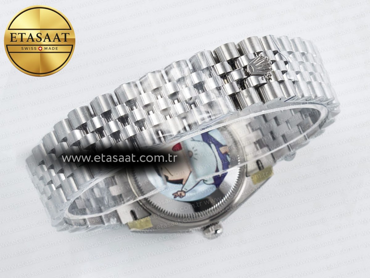 Rolex DateJust 31 278274 ARF 1:1 Best Edition 904L Steel Pink Dial Stick Marker on SS Jubilee Bracelet ETA 2688 - Görsel 16