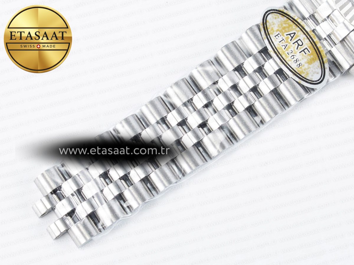 Rolex DateJust 31 278274 ARF 1:1 Best Edition 904L Steel Pink Dial Stick Marker on SS Jubilee Bracelet ETA 2688 - Görsel 24