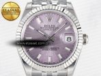 Rolex DateJust 31 278274 ARF 1:1 Best Edition 904L Steel Pink Dial Stick Marker on SS Jubilee Bracelet ETA 2688 - Görsel 4