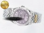 Rolex DateJust 31 278274 ARF 1:1 Best Edition 904L Steel Pink Dial Stick Marker on SS Jubilee Bracelet ETA 2688 - Görsel 9