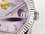 Rolex DateJust 31 278274 ARF 1:1 Best Edition 904L Steel Pink Dial Stick Marker on SS Oyster Bracelet ETA 2688 - Görsel 11