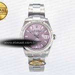 Rolex Datejust 31 278274 ARF Pembe Kadran Çizgi İndeks 2688 Eta Saat - Görsel 3 - 1:1 Süper Klon Saat
