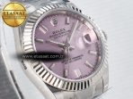 Rolex DateJust 31 278274 ARF 1:1 Best Edition 904L Steel Pink Dial Stick Marker on SS Oyster Bracelet ETA 2688 - Görsel 5
