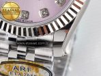 Rolex DateJust 31 278274 ARF 1:1 Best Edition 904L Steel Pink Diamonds Dial on SS Jubilee Bracelet ETA 2688 - Görsel 13