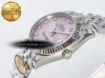 Rolex DateJust 31 278274 ARF 1:1 Best Edition 904L Steel Pink Diamonds Dial on SS Jubilee Bracelet ETA 2688 - Görsel 6