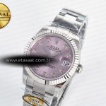 Rolex DateJust 31 278274 ARF 1:1 Best Edition 904L Steel Pink Diamonds Dial on SS Oyster Bracelet ETA 2688