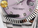 Rolex DateJust 31 278274 ARF 1:1 Best Edition 904L Steel Pink Diamonds Dial on SS Oyster Bracelet ETA 2688 - Görsel 12