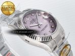 Rolex DateJust 31 278274 ARF 1:1 Best Edition 904L Steel Pink Diamonds Dial on SS Oyster Bracelet ETA 2688 - Görsel 7