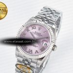 Rolex DateJust 31 278274 ARF 1:1 Best Edition 904L Steel Pink Roman Dial on SS Jubilee Bracelet ETA 2688