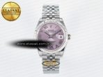 Rolex DateJust 31 278274 ARF 1:1 Best Edition 904L Steel Pink Roman Dial on SS Jubilee Bracelet ETA 2688 - Görsel 3