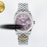Rolex Datejust 31 278274 ARF Pembe Roma Kadran Jubilee 2688 Eta Saat - Görsel 3 - 1:1 Süper Klon Saat