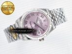Rolex DateJust 31 278274 ARF 1:1 Best Edition 904L Steel Pink Roman Dial on SS Jubilee Bracelet ETA 2688 - Görsel 8