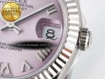 Rolex GDateJust 31 278274 ARF 1:1 Best Edition 904L Steel Pink Roman Dial on SS Oyster Bracelet ETA 2688 - Görsel 11