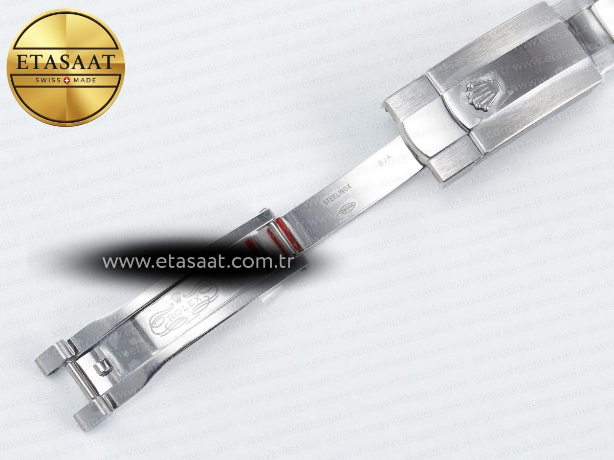 Rolex GDateJust 31 278274 ARF 1:1 Best Edition 904L Steel Pink Roman Dial on SS Oyster Bracelet ETA 2688 - Görsel 29