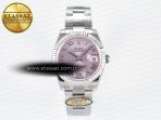 Rolex GDateJust 31 278274 ARF 1:1 Best Edition 904L Steel Pink Roman Dial on SS Oyster Bracelet ETA 2688 - Görsel 3