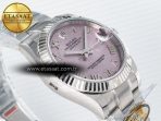 Rolex GDateJust 31 278274 ARF 1:1 Best Edition 904L Steel Pink Roman Dial on SS Oyster Bracelet ETA 2688 - Görsel 7
