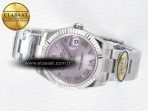 Rolex GDateJust 31 278274 ARF 1:1 Best Edition 904L Steel Pink Roman Dial on SS Oyster Bracelet ETA 2688 - Görsel 9