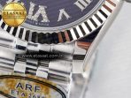 Rolex DateJust 31 278274 ARF 1:1 Best Edition 904L Steel Purple Roman Dial on SS Jubilee Bracelet ETA 2688 - Görsel 13