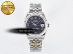 Rolex DateJust 31 278274 ARF 1:1 Best Edition 904L Steel Purple Roman Dial on SS Jubilee Bracelet ETA 2688 - Görsel 3