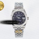 Rolex Datejust 31 278274 ARF Mor Roma Kadran Jubilee 2688 Eta Saat - Görsel 3 - 1:1 Süper Klon Saat