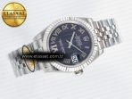 Rolex DateJust 31 278274 ARF 1:1 Best Edition 904L Steel Purple Roman Dial on SS Jubilee Bracelet ETA 2688 - Görsel 8