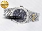 Rolex DateJust 31 278274 ARF 1:1 Best Edition 904L Steel Purple Roman Dial on SS Jubilee Bracelet ETA 2688 - Görsel 9