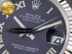 Rolex DateJust 31 278274 ARF 1:1 Best Edition 904L Steel Purple Roman Dial on SS Oyster Bracelet ETA 2688 - Görsel 10