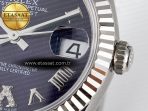 Rolex DateJust 31 278274 ARF 1:1 Best Edition 904L Steel Purple Roman Dial on SS Oyster Bracelet ETA 2688 - Görsel 11