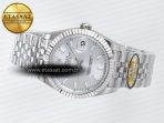 Rolex DateJust 31 278274 ARF 1:1 Best Edition 904L Steel Silver Dial Stick Marker on SS Jubilee Bracelet ETA 2688 - Görsel 9