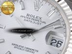 Rolex DateJust 31 278274 ARF 1:1 Best Edition 904L Steel Silver Dial Stick Marker on SS Oyster Bracelet ETA 2688 - Görsel 10