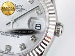 Rolex DateJust 31 278274 ARF 1:1 Best Edition 904L Steel Silver Diamonds Dial on SS Jubilee Bracelet ETA 2688 - Görsel 11