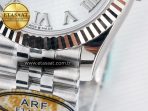 Rolex DateJust 31 278274 ARF 1:1 Best Edition 904L Steel Silver Roman Diamonds Dial on SS Jubilee Bracelet ETA 2688 - Görsel 13