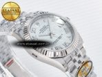 Rolex DateJust 31 278274 ARF 1:1 Best Edition 904L Steel Silver Roman Diamonds Dial on SS Jubilee Bracelet ETA 2688 - Görsel 7