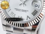 Rolex DateJust 31 278274 ARF 1:1 Best Edition 904L Steel Silver Roman Diamonds Dial on SS Oyster Bracelet ETA 2688 - Görsel 12