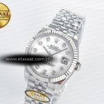 Rolex DateJust 31 278274 ARF 1:1 Best Edition 904L Steel White MOP Diamonds Dial on SS Jubilee Bracelet ETA 2688