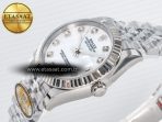 Rolex DateJust 31 278274 ARF 1:1 Best Edition 904L Steel White MOP Diamonds Dial on SS Jubilee Bracelet ETA 2688 - Görsel 6