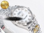Rolex DateJust 31 278274 ARF 1:1 Best Edition 904L Steel White MOP Diamonds Dial on SS Jubilee Bracelet ETA 2688 - Görsel 7