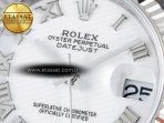 Rolex DateJust 31 278274 ARF 1:1 Best Edition 904L Steel White Roman Dial on SS Jubilee Bracelet ETA 2688 - Görsel 10
