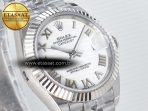 Rolex DateJust 31 278274 ARF 1:1 Best Edition 904L Steel White Roman Dial on SS Jubilee Bracelet ETA 2688 - Görsel 5