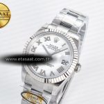Rolex DateJust 31 278274 ARF 1:1 Best Edition 904L Steel White Roman Dial on SS Oyster Bracelet ETA 2688