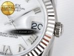 Rolex DateJust 31 278274 ARF 1:1 Best Edition 904L Steel White Roman Dial on SS Oyster Bracelet ETA 2688 - Görsel 11