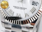 Rolex DateJust 31 278274 ARF 1:1 Best Edition 904L Steel White Roman Dial on SS Oyster Bracelet ETA 2688 - Görsel 12