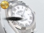 Rolex DateJust 31 278274 ARF 1:1 Best Edition 904L Steel White Roman Dial on SS Oyster Bracelet ETA 2688 - Görsel 5