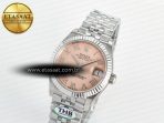 Rolex DateJust 278274   904L Steel RG Roman Diamonds Dial on Jubilee Cal.2236