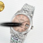 Rolex DateJust 278274   904L Steel RG Roman Diamonds Dial on Jubilee Cal.2236