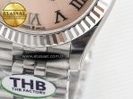 Rolex DateJust 278274   904L Steel RG Roman Diamonds Dial on Jubilee Cal.2236 - Görsel 13