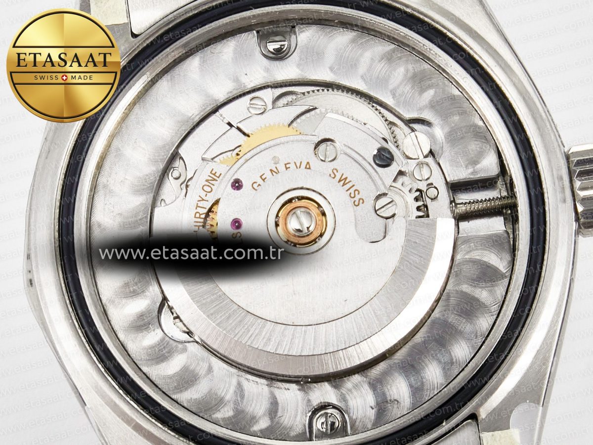 Rolex DateJust 278274   904L Steel RG Roman Diamonds Dial on Jubilee Cal.2236 - Görsel 20